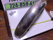 Load image into Gallery viewer, 1967 1969 Kawasaki C2TR C2 TR Roadrunner Rear Fender Stainless Steel 35004-015