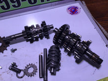Load image into Gallery viewer, 2009 Kawasaki KLX250S KLX250 Transmission Tranny Gear Gears Forks Shift