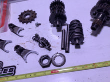 Load image into Gallery viewer, 2009 Kawasaki KLX250S KLX250 Transmission Tranny Gear Gears Forks Shift