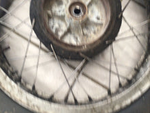 Load image into Gallery viewer, 1971 OSSA PIONEER 250 Rear Wheel Hub Rim Assembly 18in