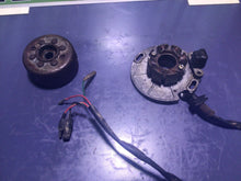 Load image into Gallery viewer, 1990 SUZUKI RM125 OEM STATOR MAGNETO GENERATOR FLYWHEEL 32101-27C10 32101-43D0