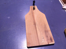 Load image into Gallery viewer, Hardwood Kitchen Cutting Board Wood 9.5x4” NOS (new Old Stock) small