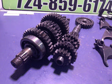 Load image into Gallery viewer, 86 1986 LT230S QUADSPORT 230 LT S TRANSMISSION TRANS SHIFT DRUM FORKS FORK LT230