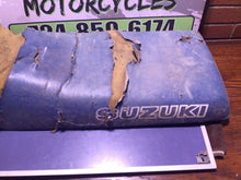 Load image into Gallery viewer, 1985 - 1988 SUZUKI LT230S LT230 OEM SEAT PAN NEEDS RECOVERED