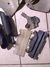 Load image into Gallery viewer, 2001 KTM 250 EXC SX Side Number Plate Plastics Silver fork guards frame guard