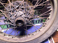 Load image into Gallery viewer, 1970 Triumph T100C Daytona Twin T100 T100C Trophy 4.00-18 REAR WHEEL BRAKE DRUM