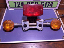 Load image into Gallery viewer, 1982 HONDA CB900  TAIL BRAKE PLATE LIGHT LEFT RIGHT REAR TURN SIGNALS