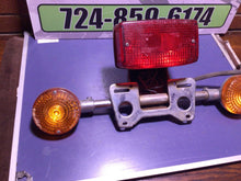 Load image into Gallery viewer, 1982 HONDA CB900  TAIL BRAKE PLATE LIGHT LEFT RIGHT REAR TURN SIGNALS