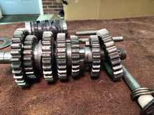 Load image into Gallery viewer, 1994 94-96 YZ125 YZ 125 Transmission Main Counter Shaft Gears Shift Forks Drum