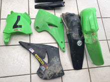 Load image into Gallery viewer, Plastic Kit Set Style Lime Green KX250 04-07 KX125 04-05