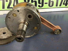 Load image into Gallery viewer, 2005 Kawasaki KX250 crankshaft crank flywheel weight bad threads hot rods