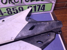 Load image into Gallery viewer, 2014 - 2018 Yamaha YZ450F YZ250F Blue Plastics Fender Rear Side Number Plates