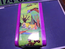 Load image into Gallery viewer, Snow White & The Seven Dwarfs Metal Lunch Box 70/80s Lunchbox w Spinner game