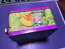 Load image into Gallery viewer, Snow White & The Seven Dwarfs Metal Lunch Box 70/80s Lunchbox w Spinner game