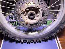 Load image into Gallery viewer, 1998 97-99 CR250R CR125R OEM J19X2.15 REAR WHEEL HUB ROTOR ASSEMBLY RIM