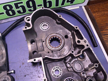 Load image into Gallery viewer, 04 KTM 400 450 525 SX OEM Crank cases CRANKCASE CRANK LH RH CASES BOTTOM END