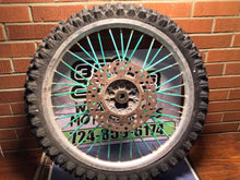 Load image into Gallery viewer, 1985 - 1987 Kawasaki KX125 Front Wheel assembly KX 125 250 500 85 86 87