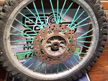 Load image into Gallery viewer, 1985 - 1987 Kawasaki KX125 Front Wheel assembly KX 125 250 500 85 86 87
