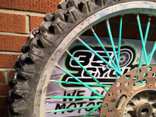 Load image into Gallery viewer, 1985 - 1987 Kawasaki KX125 Front Wheel assembly KX 125 250 500 85 86 87