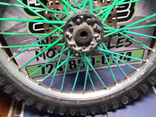 Load image into Gallery viewer, 1985 - 1987 Kawasaki KX125 Front Wheel assembly KX 125 250 500 85 86 87
