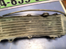 Load image into Gallery viewer, 87 88 89 KAWASAKI KX 125 OEM FACTORY RADIATOR NICE NO LEAKS 39061-1120