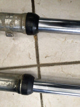 Load image into Gallery viewer, 1987 Kawasaki KX125 43 mm Front Fork Set Left Right Forks 44001-1643 KX 125 87