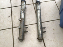 Load image into Gallery viewer, 1987 Kawasaki KX125 43 mm Front Fork Set Left Right Forks 44001-1643 KX 125 87