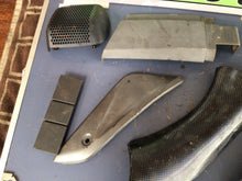 Load image into Gallery viewer, 97 98 99 00 01 TRIUMPH DAYTONA 955I Plastic trim RAM AIR DUCT INTAKE COVERS
