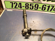 Load image into Gallery viewer, 1999 Triumph Daytona 955i OEM Front Axle w/ spacers speedo gear cable