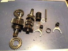 Load image into Gallery viewer, 2005 05-07 SUZUKI RMZ450 RMZ 450 Transmission Tranny Gears Shaft Shift Forks