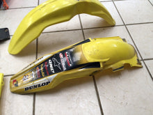Load image into Gallery viewer, 2005 SUZUKI RMZ450 Plastics Shrouds Number Plates Fenders Side RM-Z 450 05-07