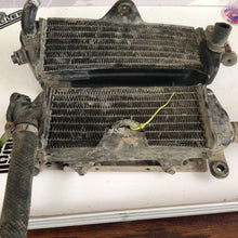 Load image into Gallery viewer, 1998 95-06 KDX200 KDX 200 OEM Radiator Coolant Reservoir Set Fill Cap Fins