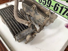 Load image into Gallery viewer, 1988 Honda CR125 Radiators And Hoses Left Right Honda CR125R Radiators