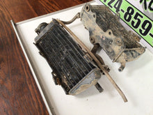 Load image into Gallery viewer, 1988 Honda CR125 Radiators And Hoses Left Right Honda CR125R Radiators