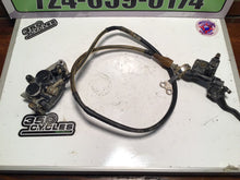 Load image into Gallery viewer, 88 Honda CR500 CR 125 250 500 OEM Front Brake Caliper w/ Mounting Bracket Mount