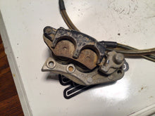 Load image into Gallery viewer, 88 Honda CR500 CR 125 250 500 OEM Front Brake Caliper w/ Mounting Bracket Mount