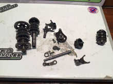 Load image into Gallery viewer, 1986 86-95 CR80R CR80 Transmission Set Gearbox Main Counter Shaft Shift Forks