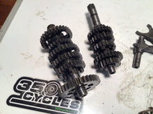 Load image into Gallery viewer, 1986 86-95 CR80R CR80 Transmission Set Gearbox Main Counter Shaft Shift Forks