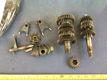 Load image into Gallery viewer, 1996 1997 Kawasaki Kx80 Transmission Complete Gears Shafts Drum Forks