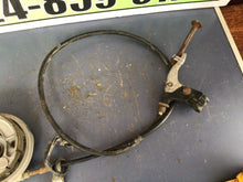 Load image into Gallery viewer, 2000 Honda XR100R FRONT BRAKE DRUM PLATE perch cable