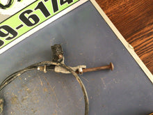 Load image into Gallery viewer, 2000 Honda XR100R FRONT BRAKE DRUM PLATE perch cable