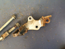 Load image into Gallery viewer, 2000 Honda XR 100R Foot Pegs Set Hardware Springs Rests swing arm bolt motor mou