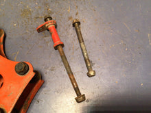 Load image into Gallery viewer, 1986 HONDA XR80R MOTOR MOUNT MOUNTING BRACKET HEAD STAY BOLTS