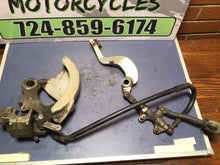 Load image into Gallery viewer, 2002 Yamaha OEM WR426F WR426 Complete Rear Brake System Caliper Master YZ426