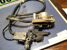 Load image into Gallery viewer, 93 - 96 Yamaha XT225 XT 225 350 OEM Front Brake Assembly Caliper Master Hose