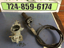 Load image into Gallery viewer, 84 Honda XL250R XL 250 R OEM Keihin Carburetor Intake twist throt Carb For Parts