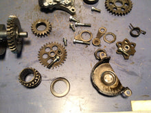 Load image into Gallery viewer, 1984 Honda XL250R right side gears oil pump counter balance gear idler secondary