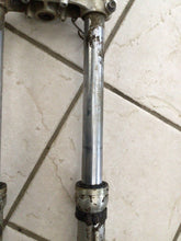 Load image into Gallery viewer, 1984 Honda XL250R OEM Front Forks triple tree for parts 51400-KL4-671