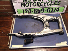 Load image into Gallery viewer, 1987 83-87 Honda XL600R XL 600R Nice OEM SWINGARM SWING-ARM passenger foot pegs