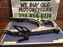 Load image into Gallery viewer, 1987 83-87 Honda XL600R XL 600R Nice OEM SWINGARM SWING-ARM passenger foot pegs